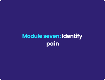 Identify pain