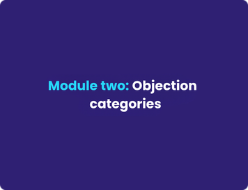 Objection categories​