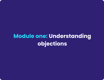 Understanding objections