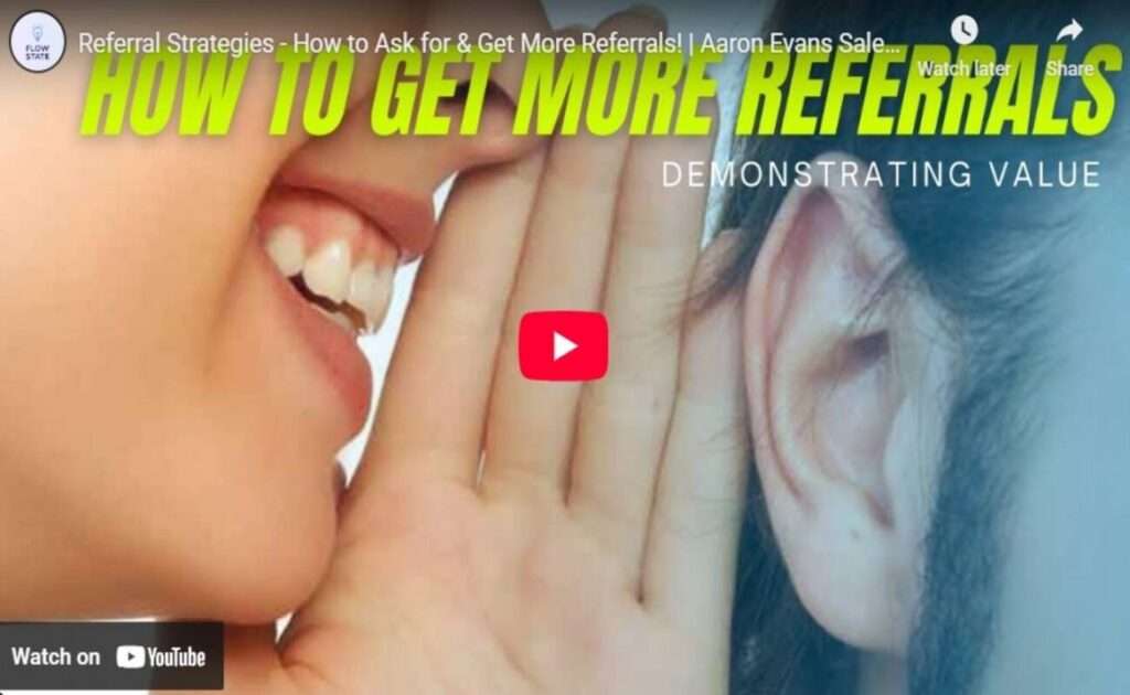 Getting referrals