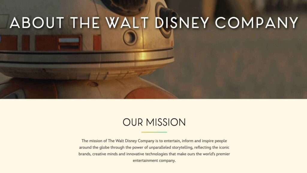Disney Mission